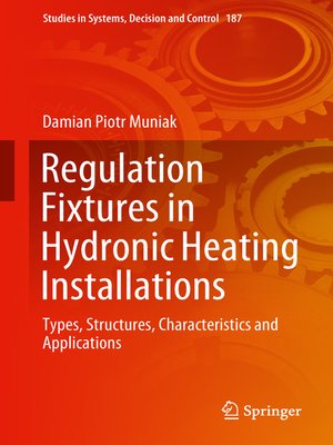cover image of Regulation Fixtures in Hydronic Heating Installations